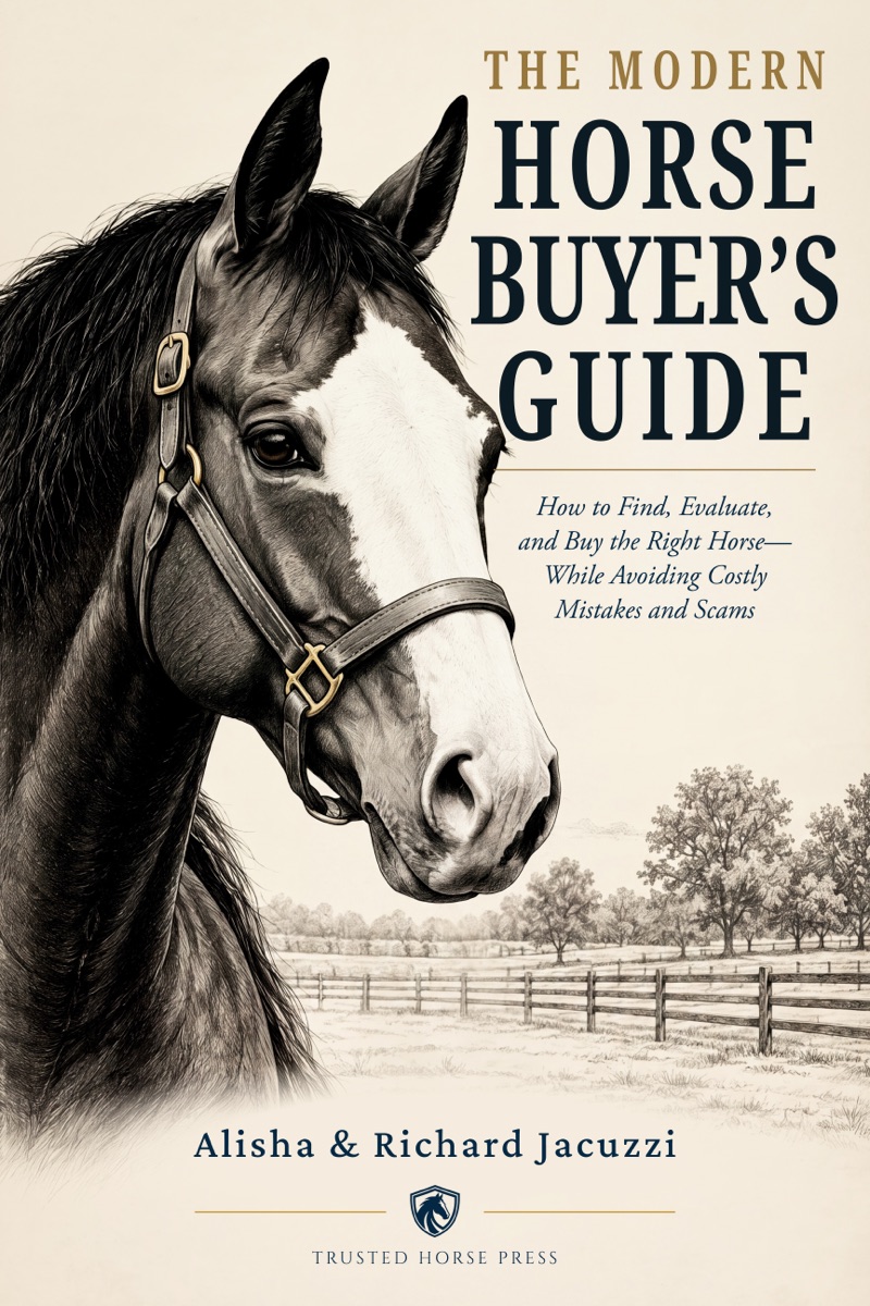 Cover of The Modern Horse Buyer’s Guide by Alisha & Richard Jacuzzi
